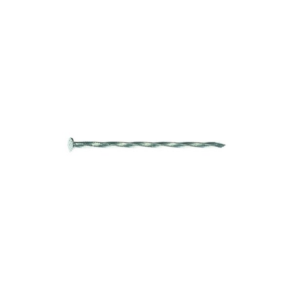 Grip-Rite Common Nail, 3-1/2 in L, 16D, Steel, Hot Dipped Galvanized Finish, 9 ga 16HGSTPD5